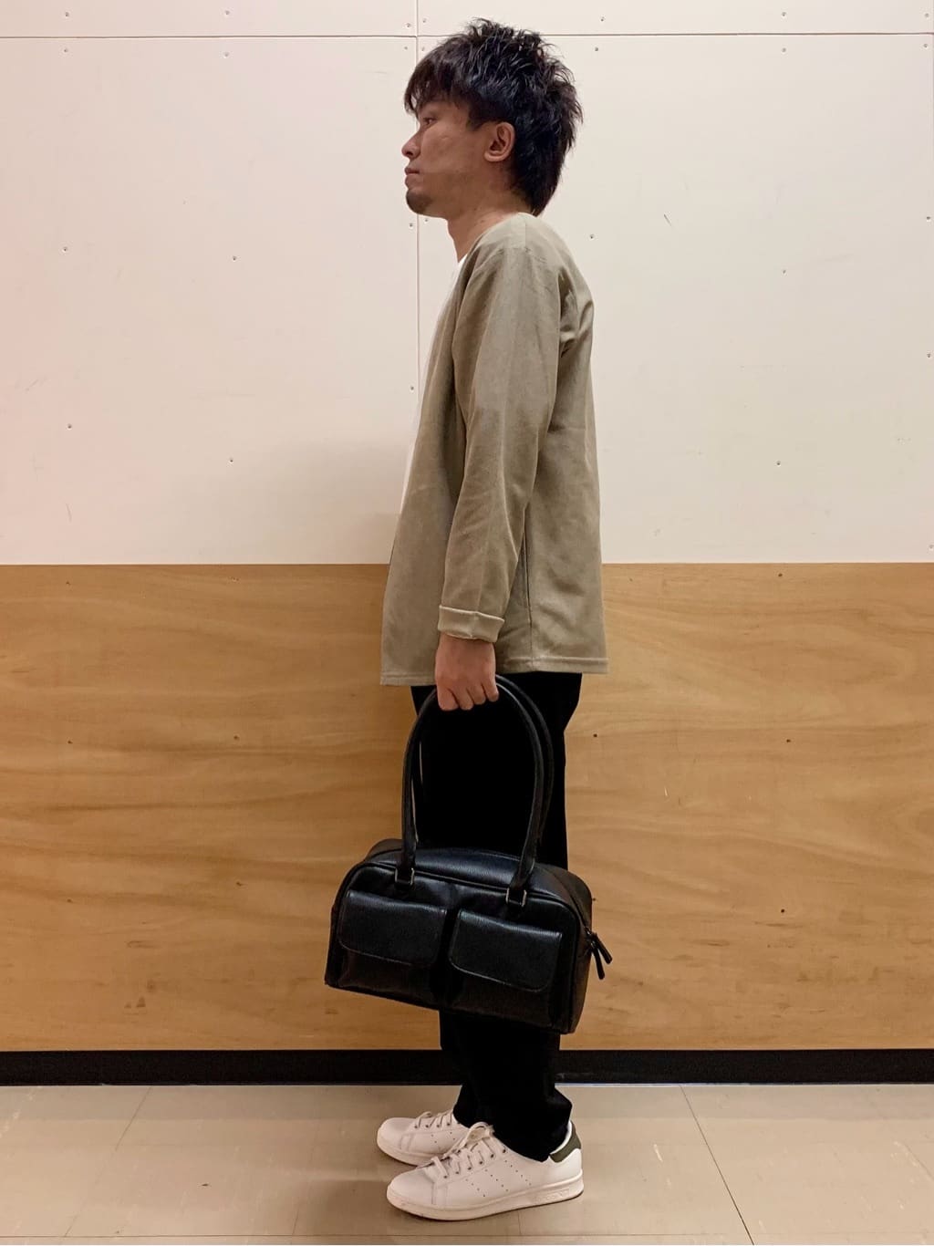 MATUさんの「THE SHOP TK｜シャリルジャージ カーディガン 洗濯機OK/吸水速乾/イージーケア/セットアップ可」を使ったコーディネート