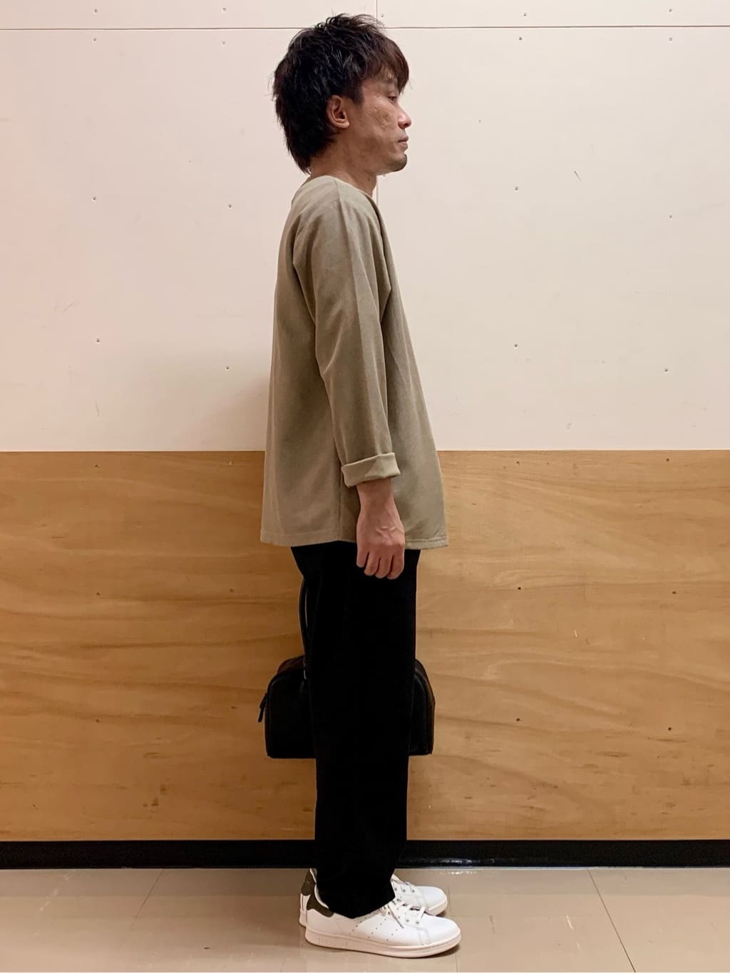 MATUさんの「THE SHOP TK｜シャリルジャージ カーディガン 洗濯機OK/吸水速乾/イージーケア/セットアップ可」を使ったコーディネート