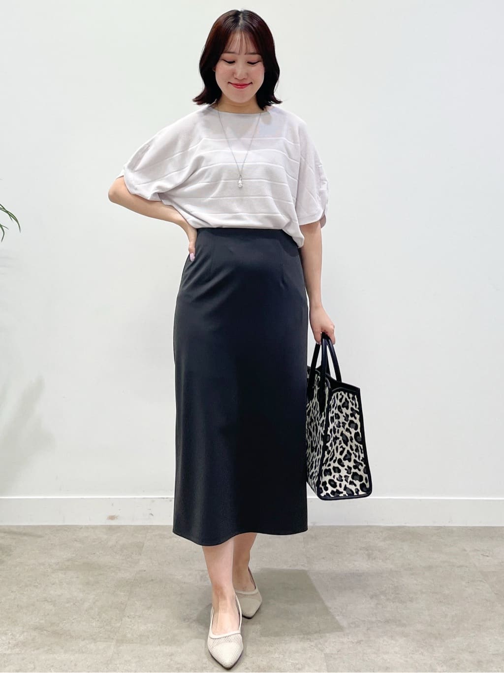 yukariさんの「Reflect｜【マシンウォッシュ可】ナロースカート」を使ったコーディネート