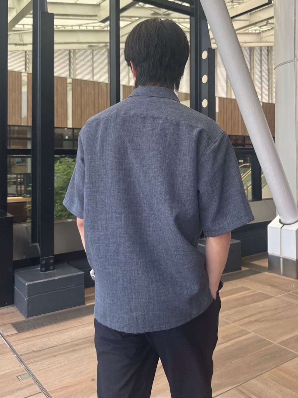 うらしーさんの「THE SHOP TK｜シャリルジャージ イージーパンツ 洗濯機OK/吸水速乾/イージーケア/ベルト要らず/セットアップ可」を使ったコーディネート