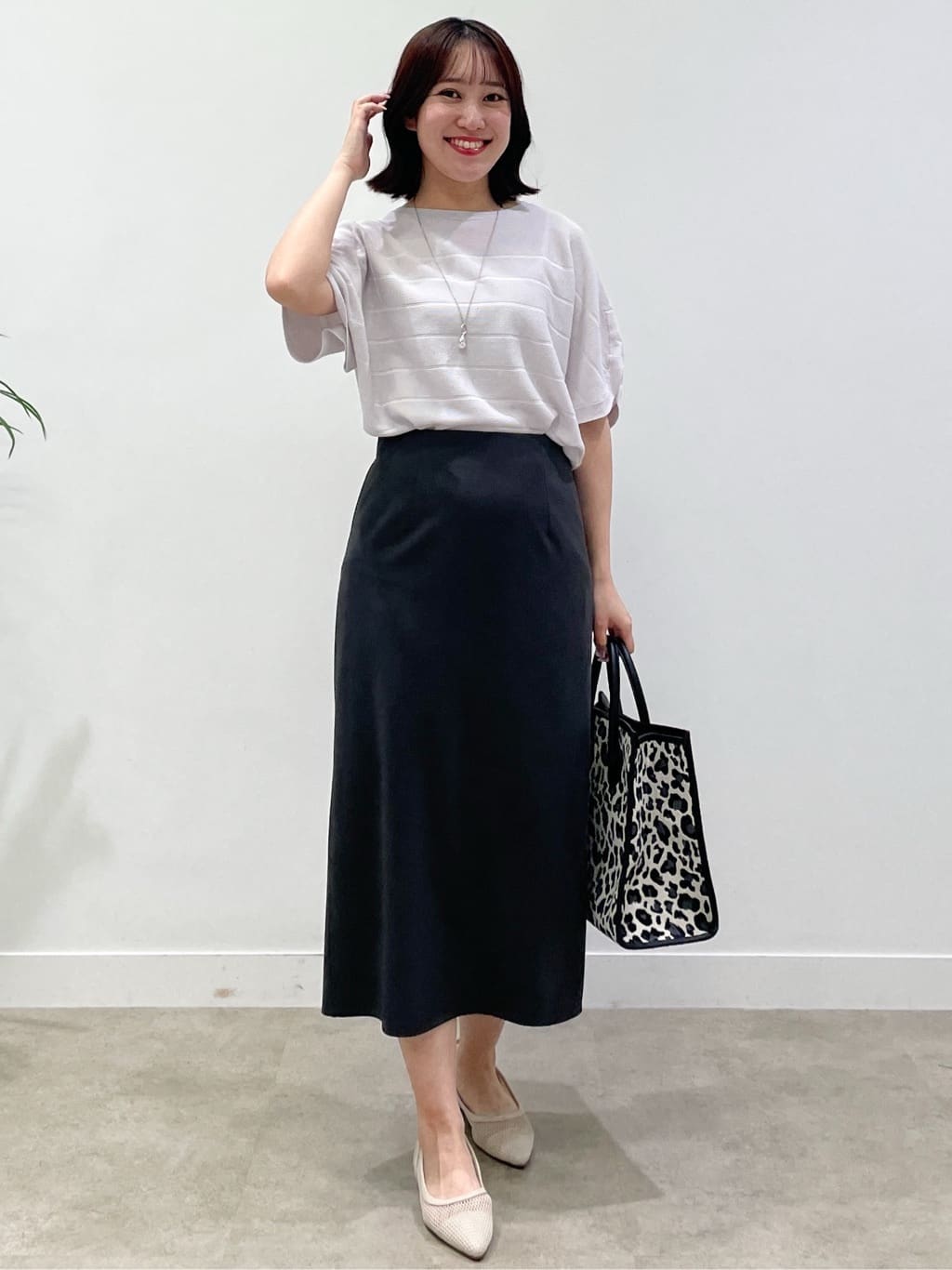yukariさんの「Reflect｜【マシンウォッシュ可】ナロースカート」を使ったコーディネート