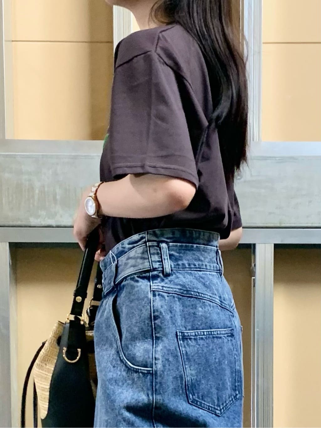 sahoさんの「THE SHOP TK｜フォトアソートTシャツ【接触冷感/UV/毛玉になりにくい/洗濯機OK】」を使ったコーディネート