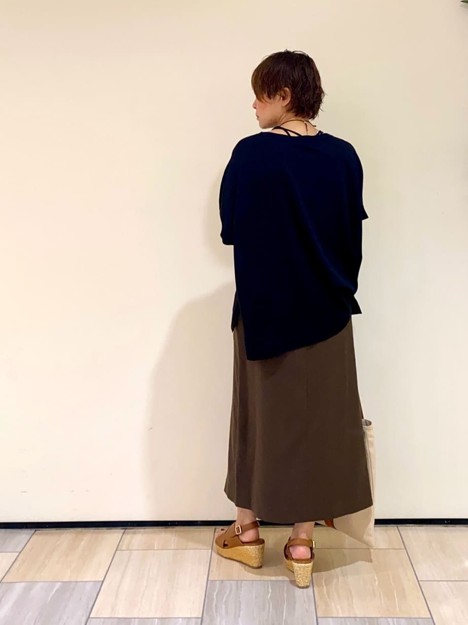 mari_831さんの「UNTITLED｜ビッグオーバルネックレス」を使ったコーディネート