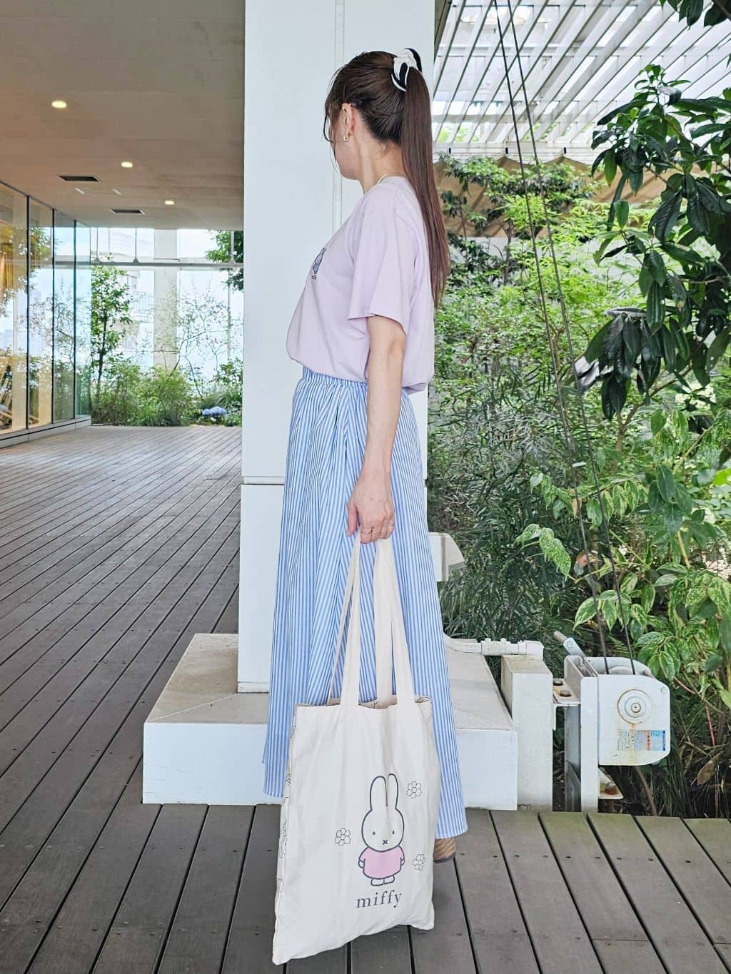 ゆゆさんの「SHOO･LA･RUE｜【miffy】グラフィックTシャツ」を使ったコーディネート