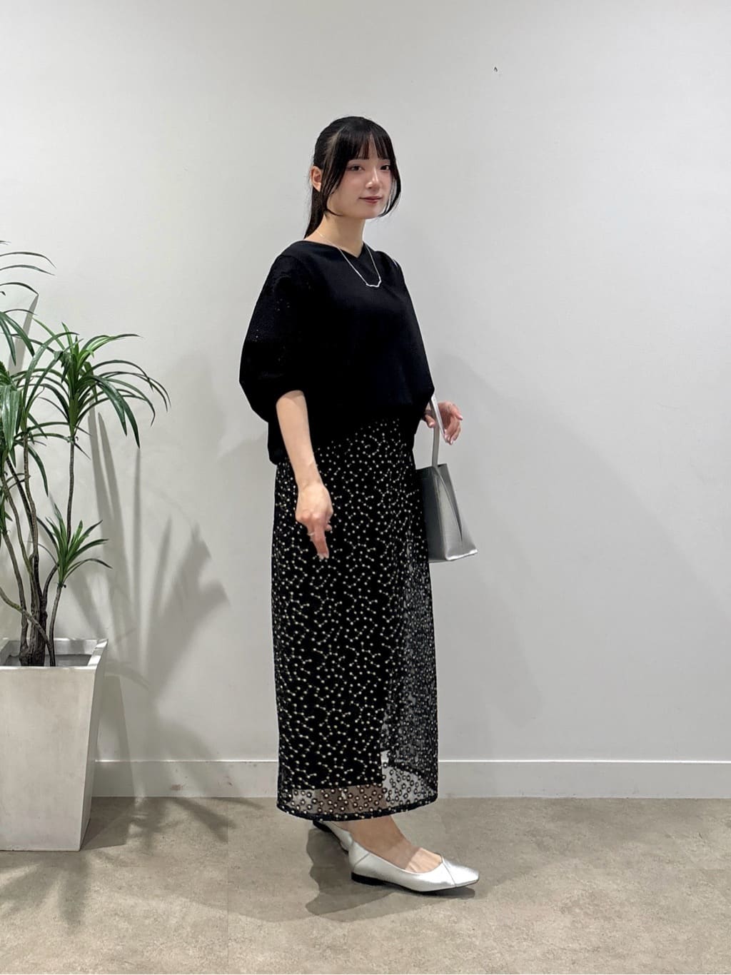 ibukiさんの「INDIVI｜【トレンド感◎】レイヤード レーススカート」を使ったコーディネート