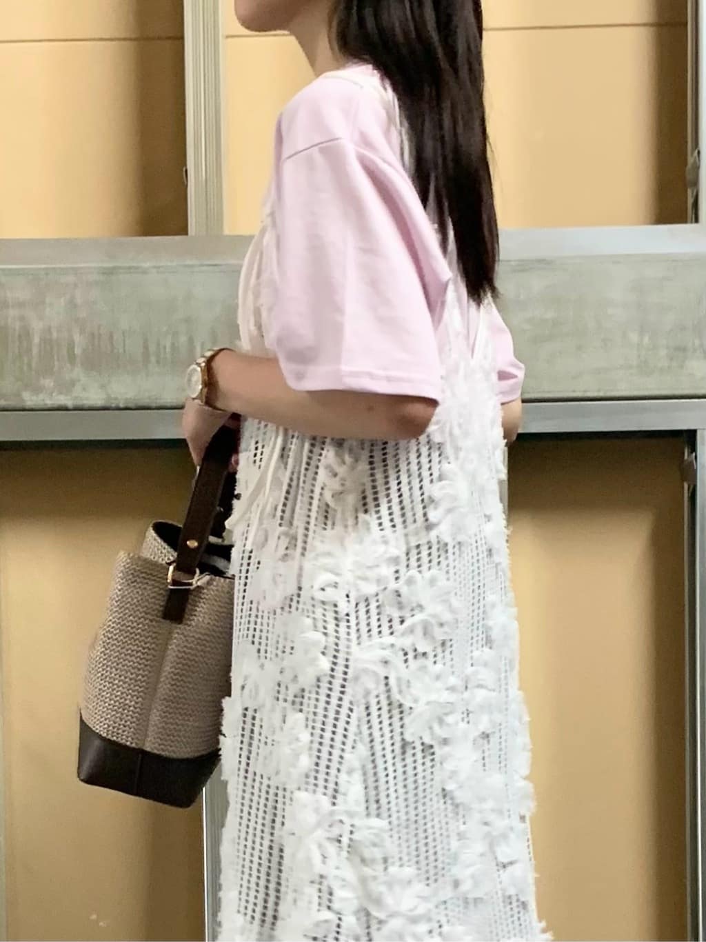 sahoさんの「THE SHOP TK｜フォトアソートTシャツ【接触冷感/UV/毛玉になりにくい/洗濯機OK】」を使ったコーディネート