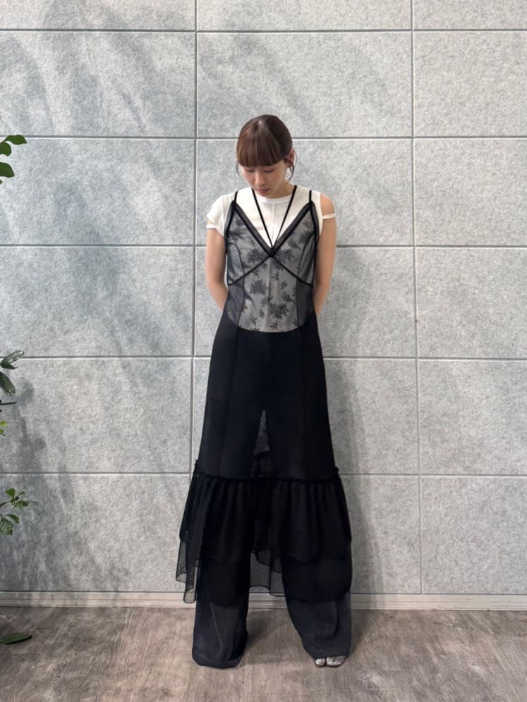 designer yukaさんの「CODE A｜compact edge tee」を使ったコーディネート