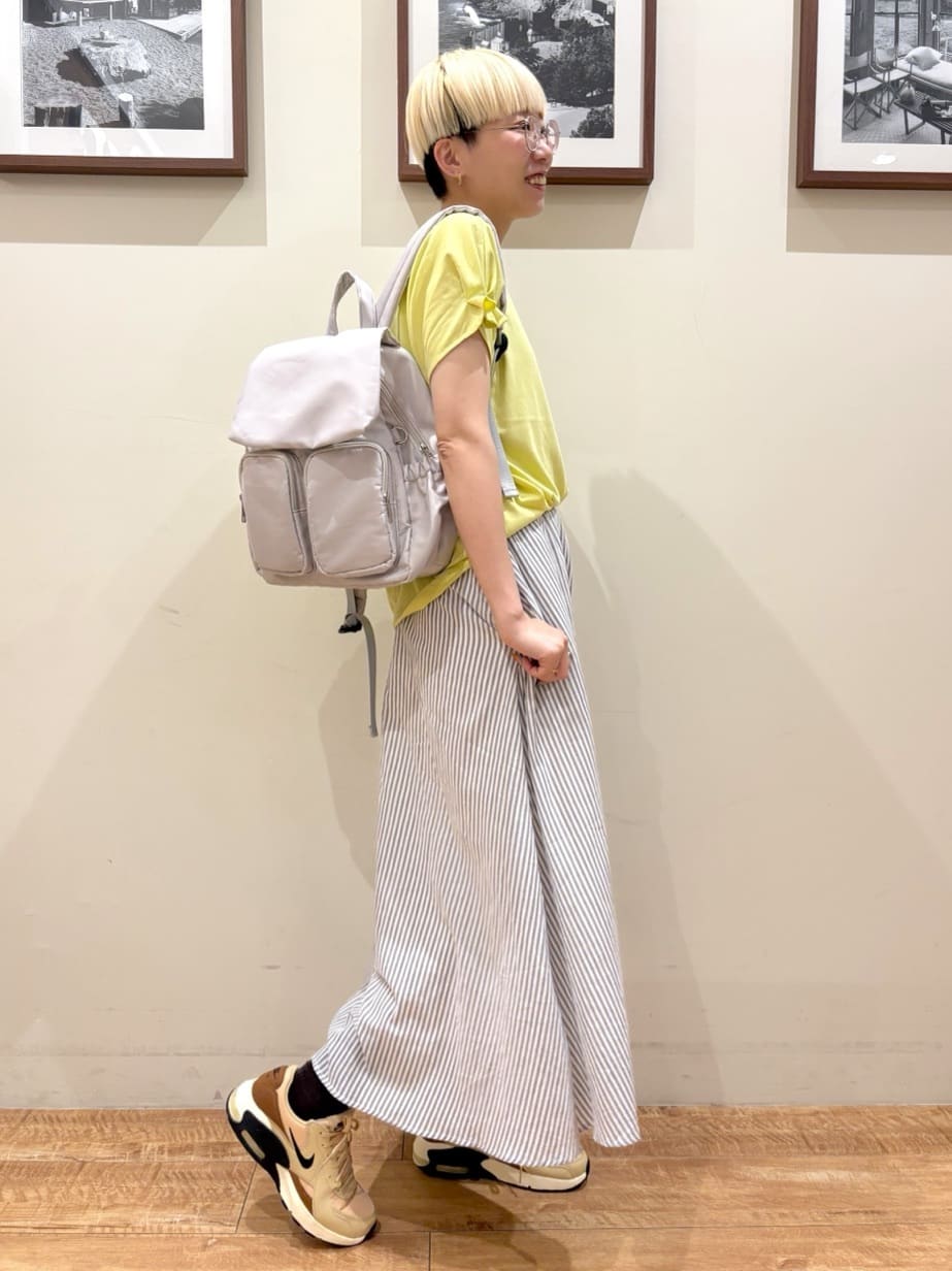 Ayumiさんの「SHOO･LA･RUE｜【S-LL/UV/プチプラ】お袖タックで好印象 デザインTシャツ」を使ったコーディネート