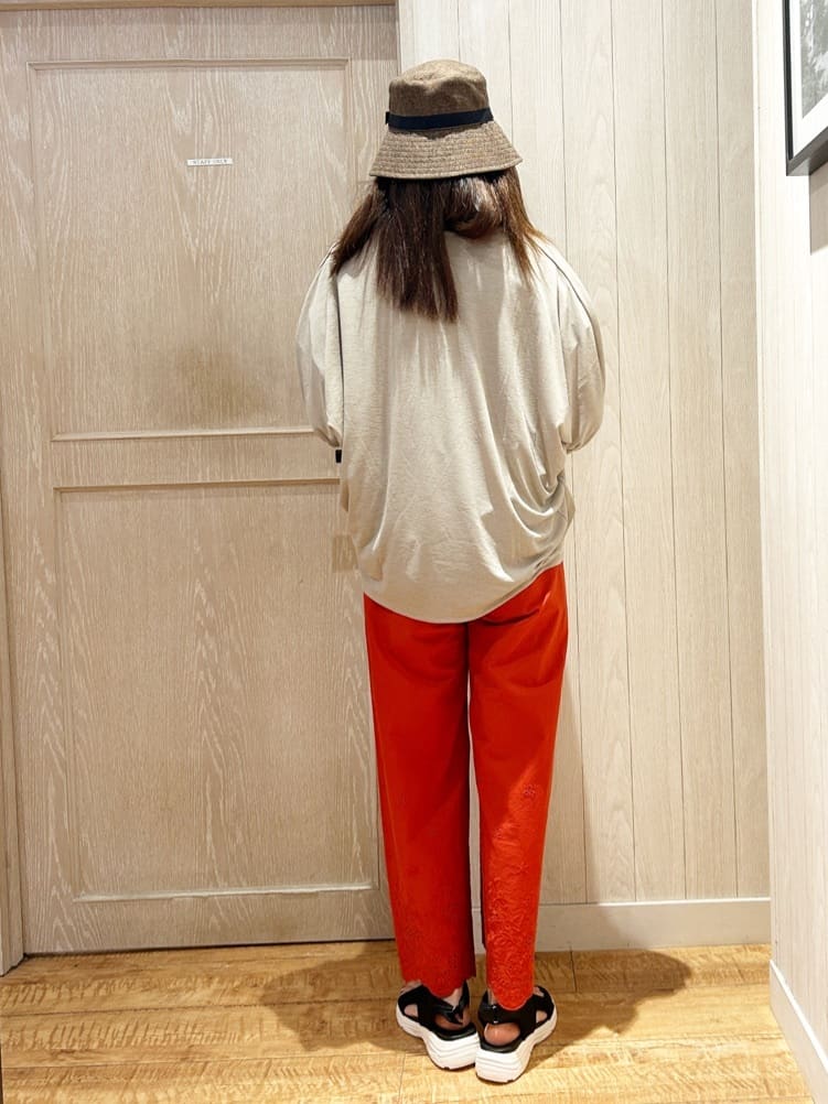 yukaさんの「SHOO･LA･RUE｜【UV/さらさらタッチ】女性らしさ漂う 5分袖ボレロカーディガン」を使ったコーディネート