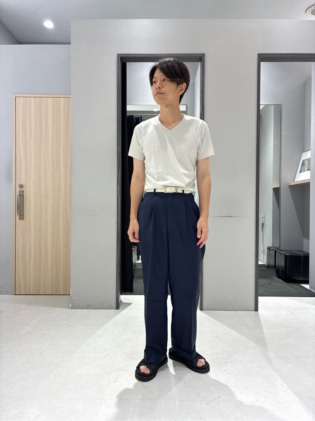 わいずみさんの「TAKEO KIKUCHI｜【GUNZE&times;TAKEO KIKUCHI】メンズインナー「ステルス(R)」」を使ったコーディネート