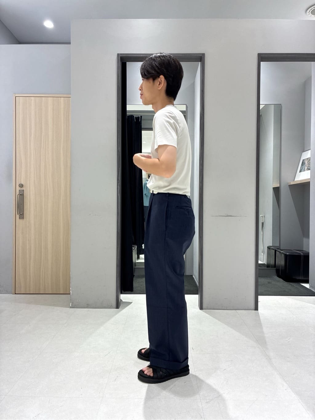 わいずみさんの「TAKEO KIKUCHI｜【GUNZE&times;TAKEO KIKUCHI】メンズインナー「ステルス(R)」」を使ったコーディネート