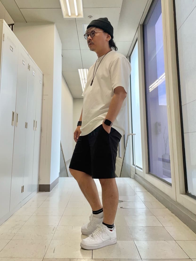 MAKOTO AIさんの「TAKEO KIKUCHI｜ラスタウォーカーニットCAP」を使ったコーディネート