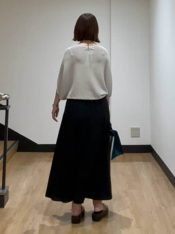 MIKIKOさんの「UNTITLED｜ビッグオーバルネックレス」を使ったコーディネート
