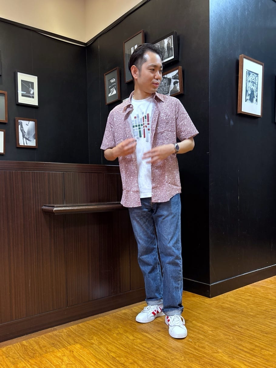 KEIさんの「TAKEO KIKUCHI｜【モンスターストレッチ】日本製 ウォッシュド デニムパンツ」を使ったコーディネート