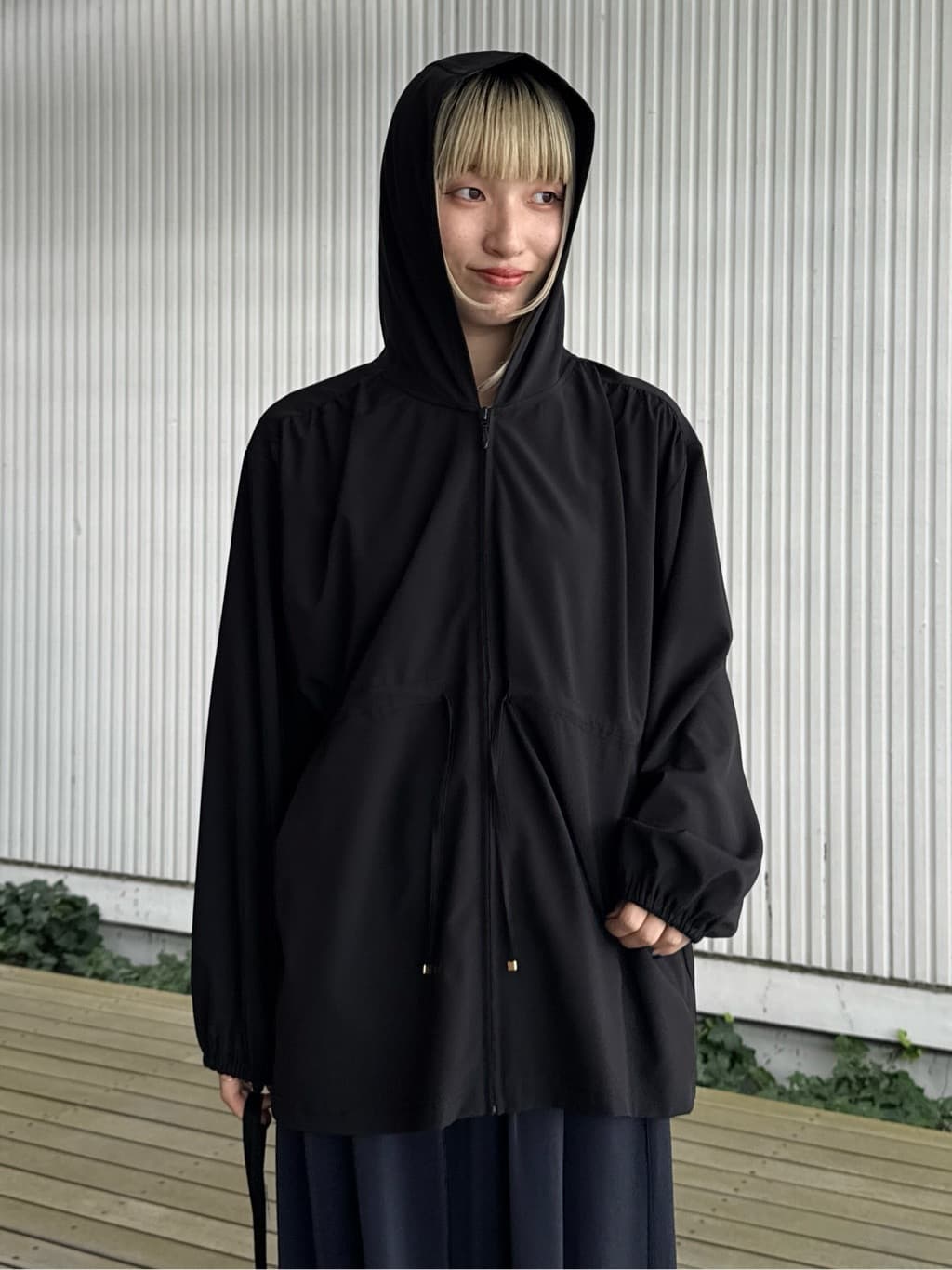 omaさんの「THE SHOP TK｜タックワイドパンツ【UV/洗濯機OK/セットUP可】」を使ったコーディネート