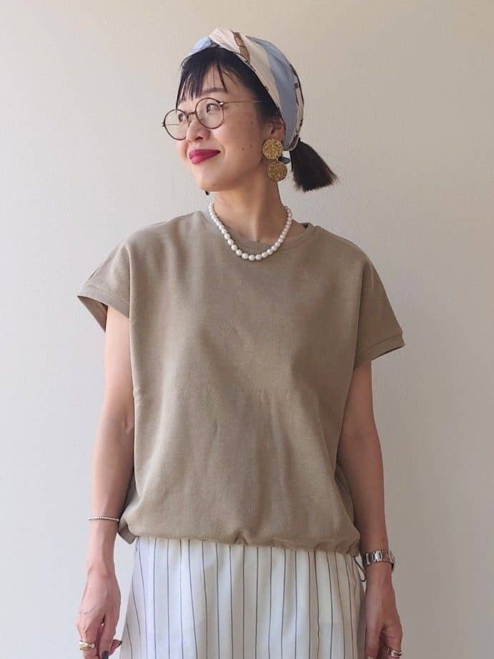 MUTSUKOさんの「UNTITLED｜【セレモニー】淡水パールショートネック」を使ったコーディネート