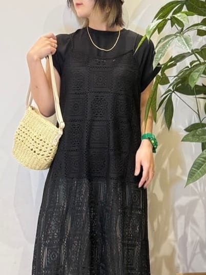 misakiさんの「SHOO･LA･RUE｜【S-LL】レースキャミワンピース」を使ったコーディネート