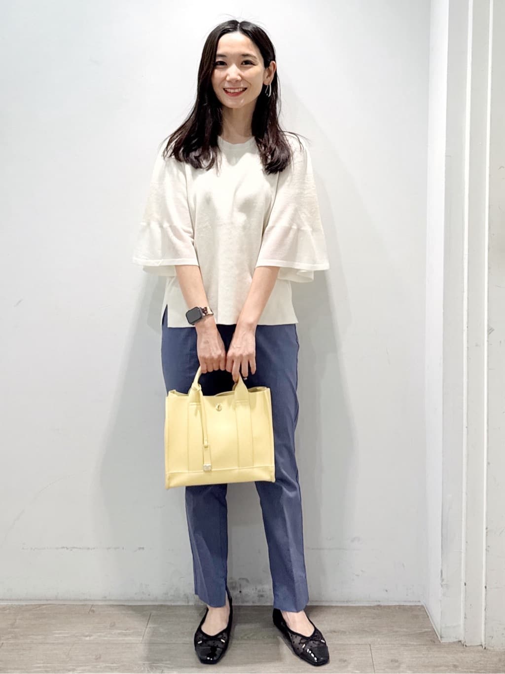 yuicciさんの「OPAQUE.CLIP｜【定番/6color】名品フラットバレエシューズ」を使ったコーディネート