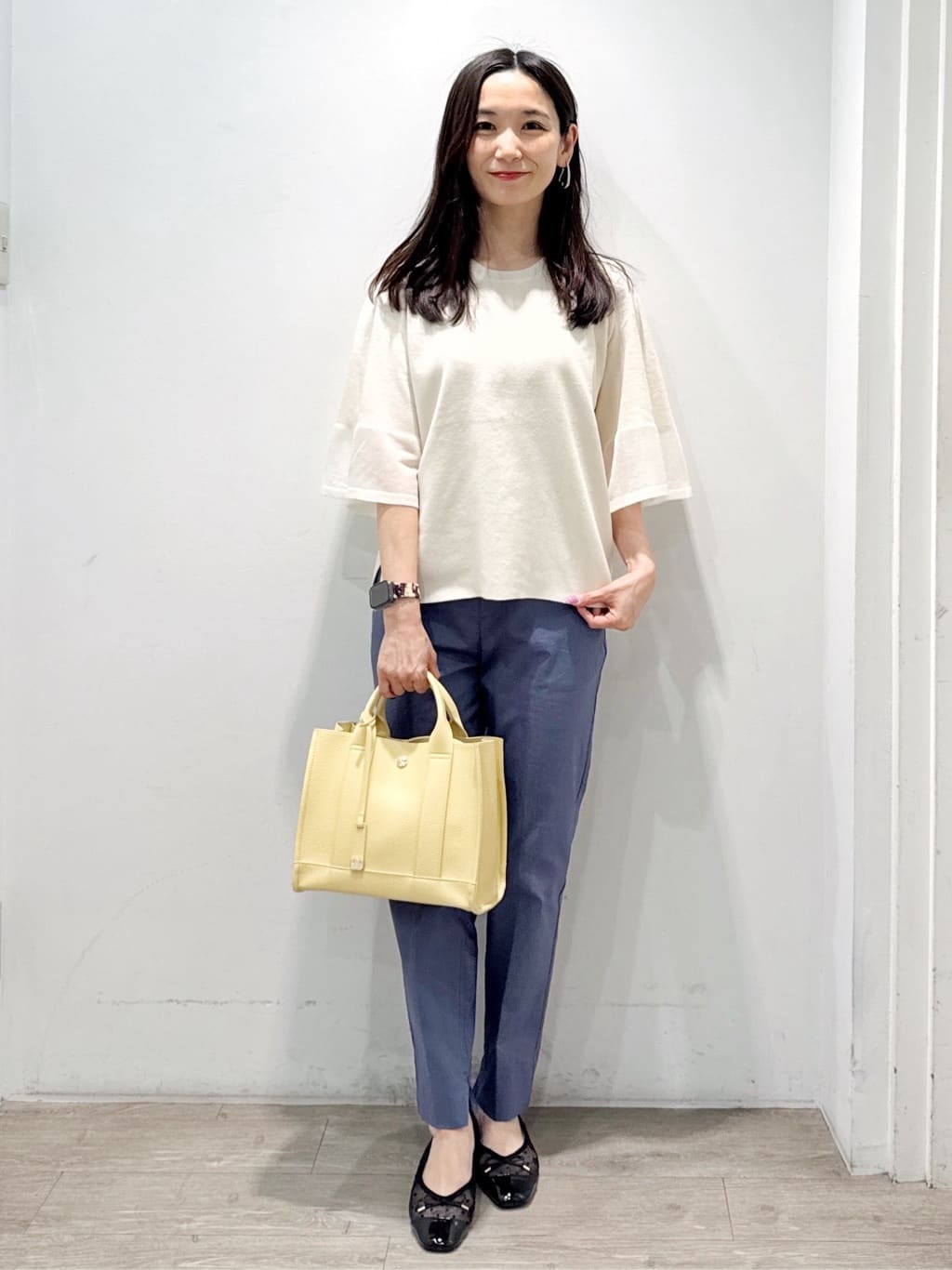 yuicciさんの「OPAQUE.CLIP｜【定番/6color】名品フラットバレエシューズ」を使ったコーディネート