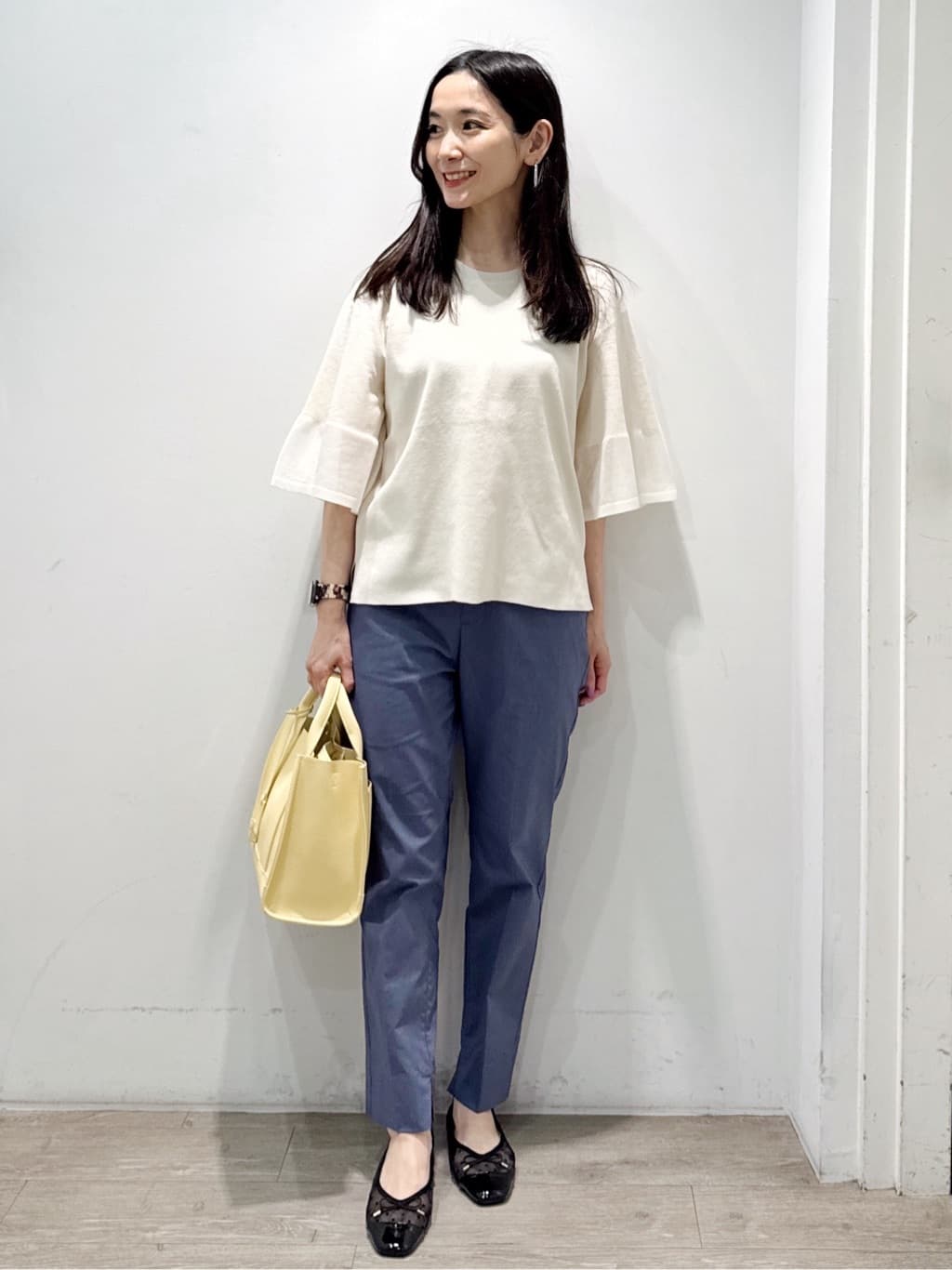 yuicciさんの「OPAQUE.CLIP｜【定番/6color】名品フラットバレエシューズ」を使ったコーディネート