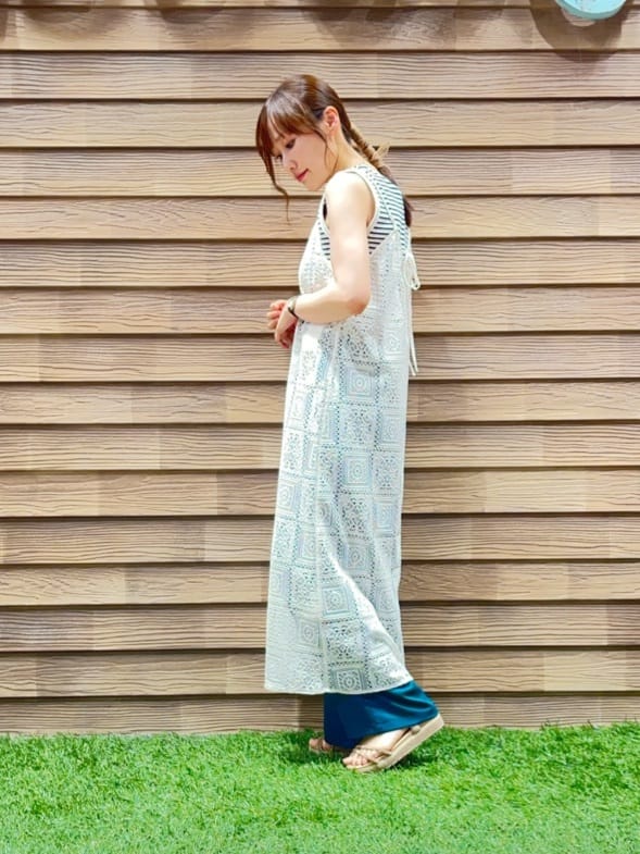 himiさんの「SHOO･LA･RUE｜【S-LL】レースキャミワンピース」を使ったコーディネート