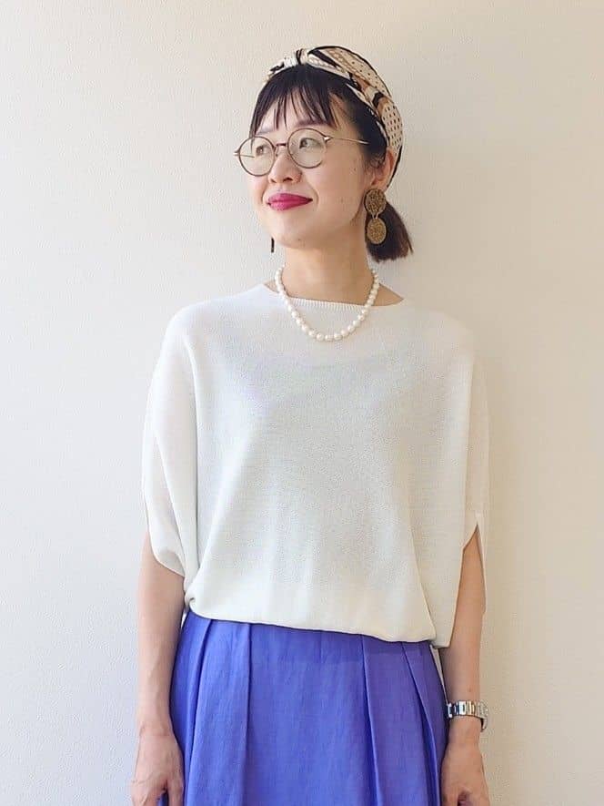 MUTSUKOさんの「UNTITLED｜【セレモニー】淡水パールショートネック」を使ったコーディネート