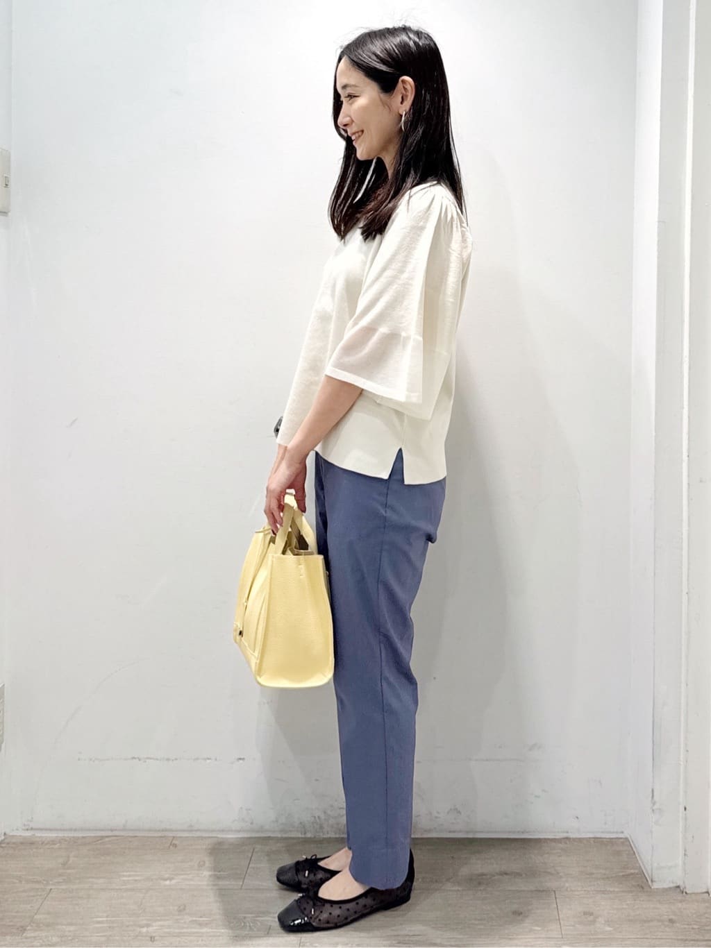 yuicciさんの「OPAQUE.CLIP｜【定番/6color】名品フラットバレエシューズ」を使ったコーディネート