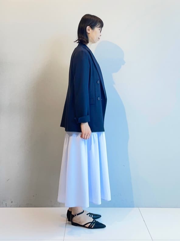 murayamaさんの「INDIVI｜【着る日傘／遮熱／UVケア】ダブルジャケット」を使ったコーディネート