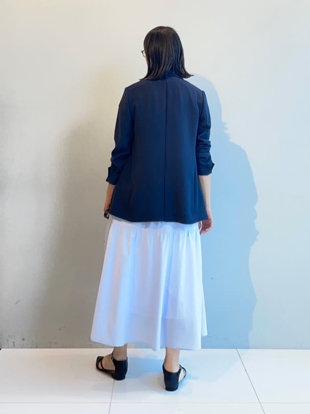 murayamaさんの「INDIVI｜【着る日傘／遮熱／UVケア】ダブルジャケット」を使ったコーディネート