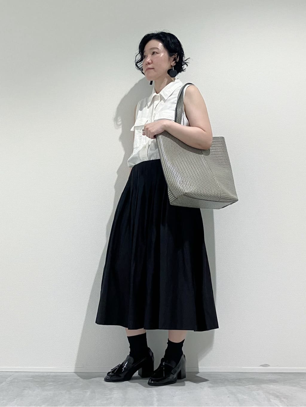Cさんの「HIROKO HAYASHI｜OTTICA（オッティカ） トートバッグL」を使ったコーディネート