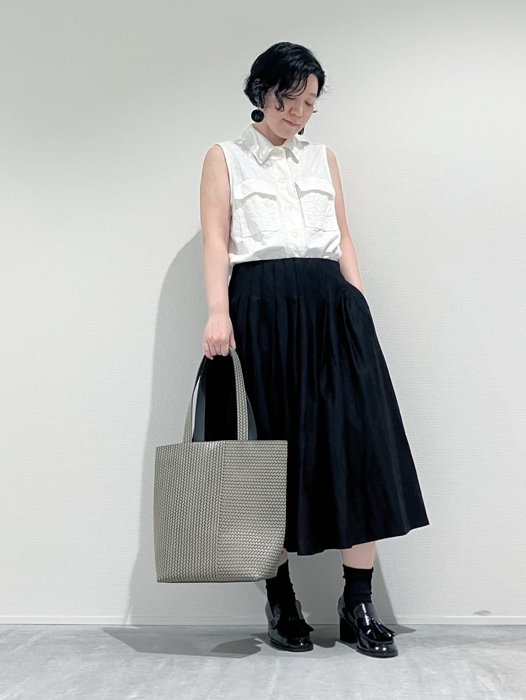 Cさんの「HIROKO HAYASHI｜OTTICA（オッティカ）トートバッグM」を使ったコーディネート