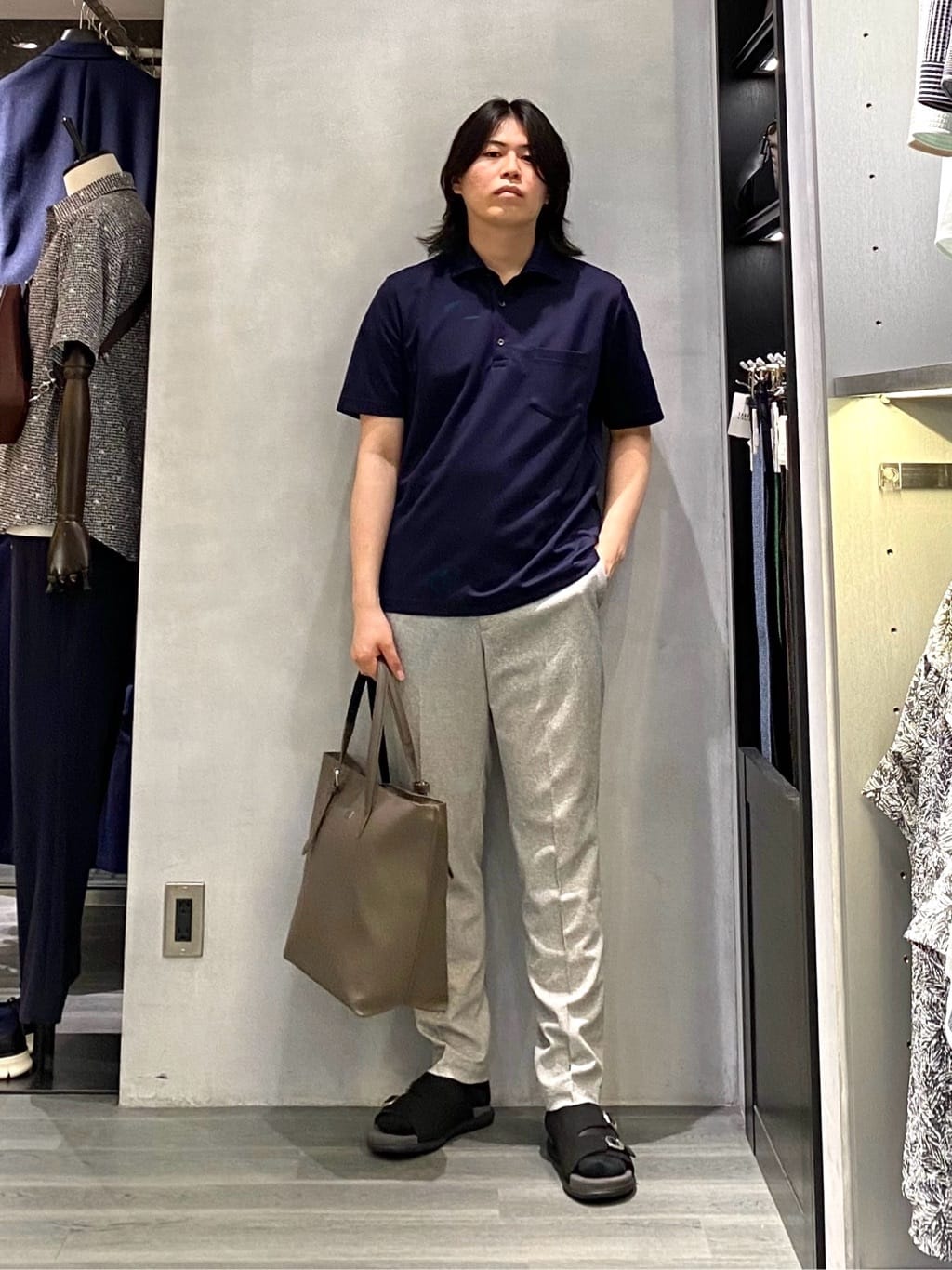 nishiさんの「TAKEO KIKUCHI｜」を使ったコーディネート