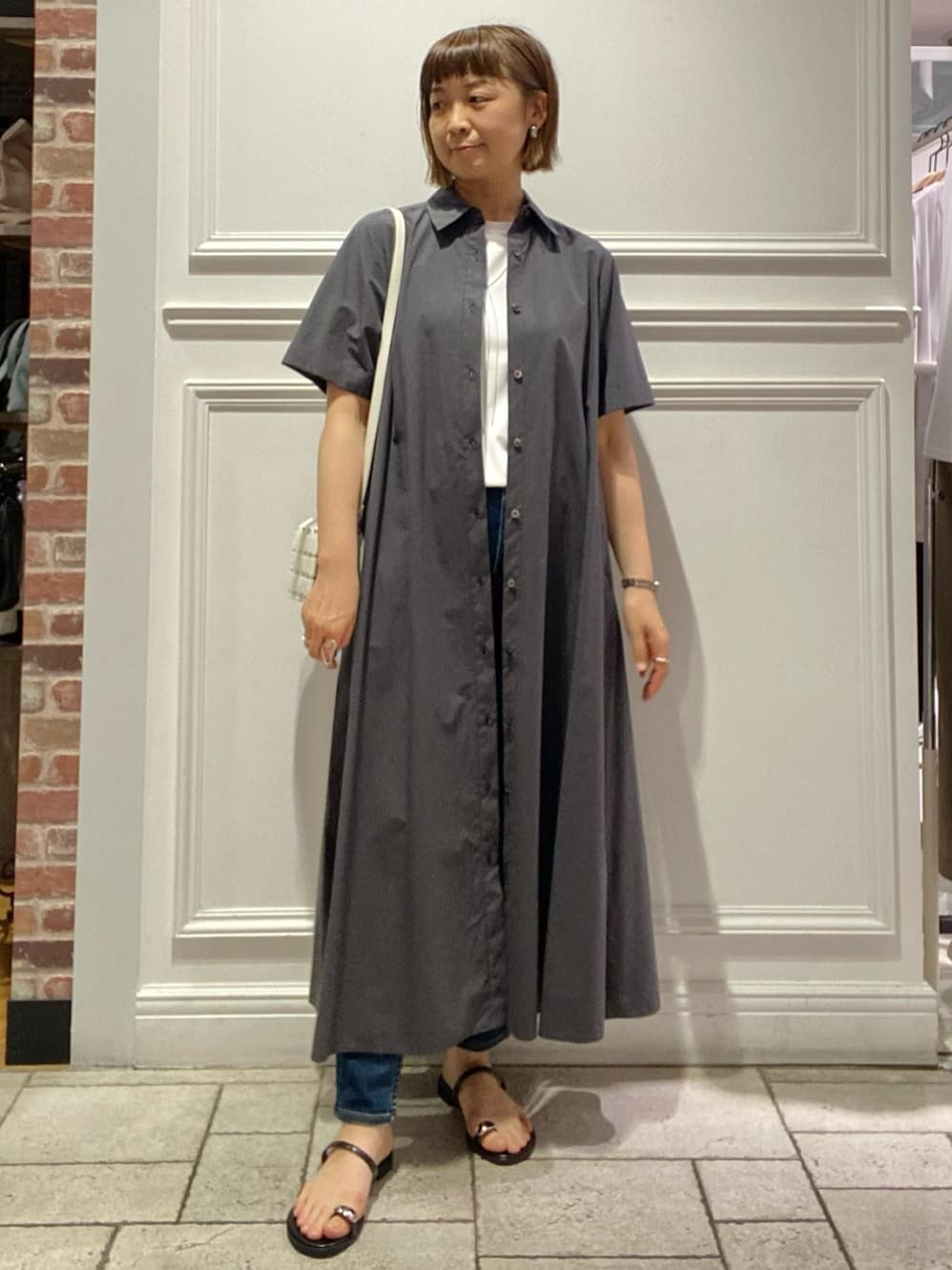 AKKOさんの「UNTITLED｜【Healthy DENIM&times;UNTITLED】別注 R Mrytle（リマートル）テーパードデニム」を使ったコーディネート