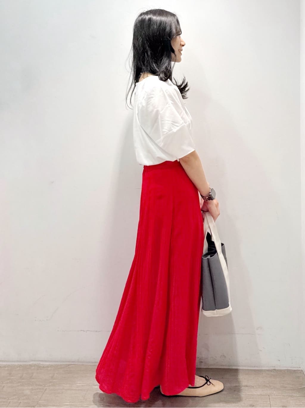 yuicciさんの「OPAQUE.CLIP｜【定番/6color】名品フラットバレエシューズ」を使ったコーディネート