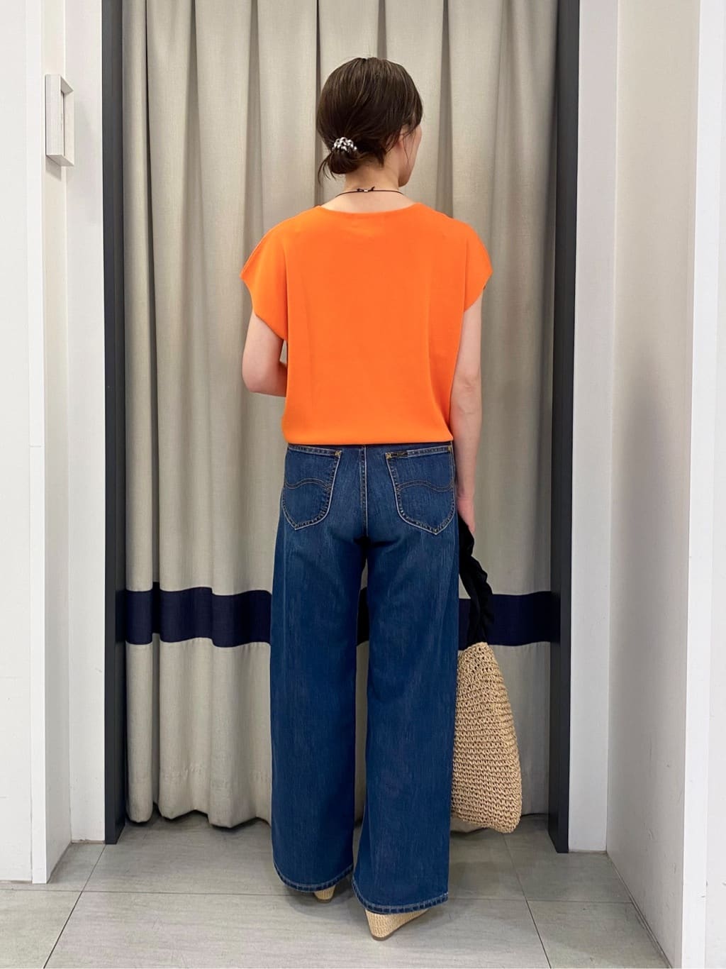 eguchiさんの「grove｜【Lee&times;grove別注】WIDE DENIM PANTS」を使ったコーディネート
