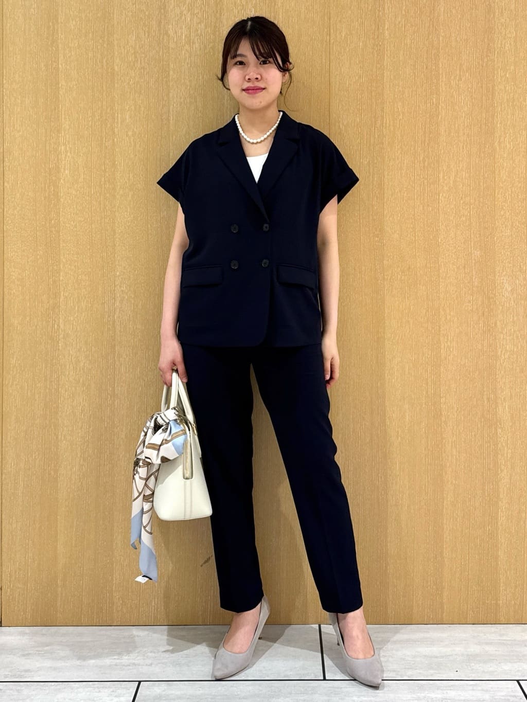 nanaさんの「UNTITLED｜コットンテレコタンクトップ」を使ったコーディネート