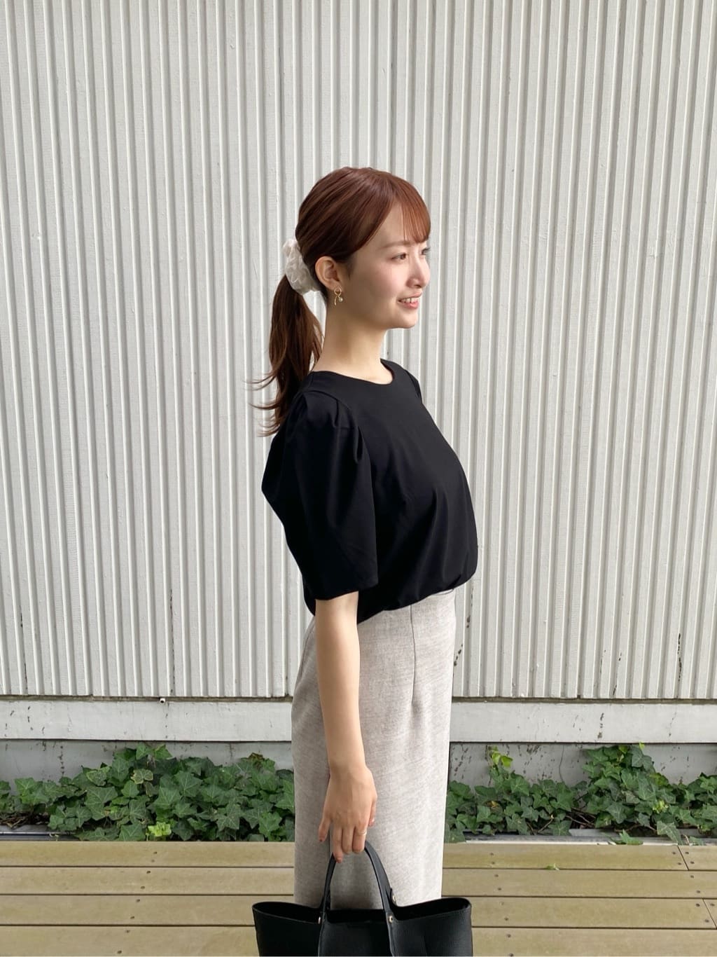みさかさんの「index｜《7色展開／XS-LLサイズ》多機能タックスリーブトップス【汗ジミ防止／吸水速乾／接触冷感／UVケア」を使ったコーディネート