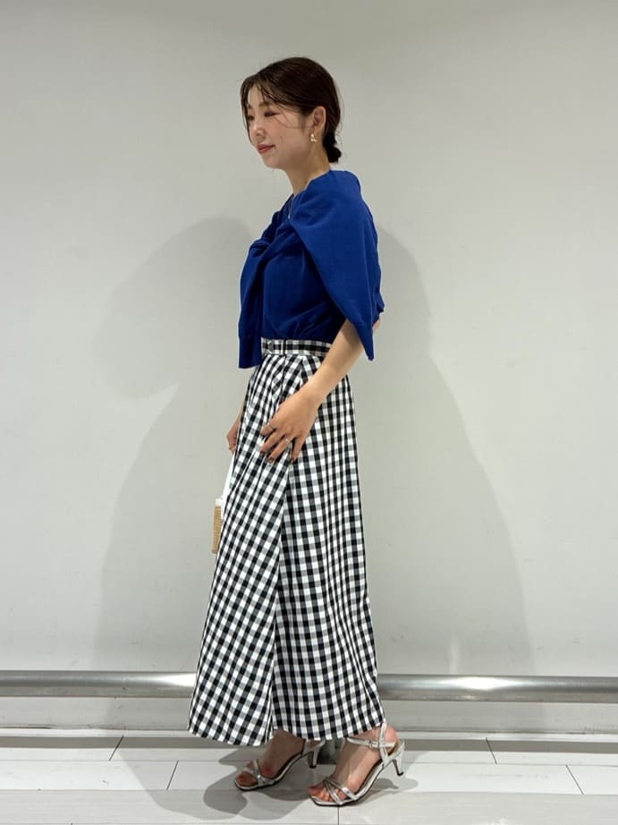 Rinさんの「UNTITLED｜◆【11色展開/コットン100/アンサンブル可能】 プルオーバーニット」を使ったコーディネート