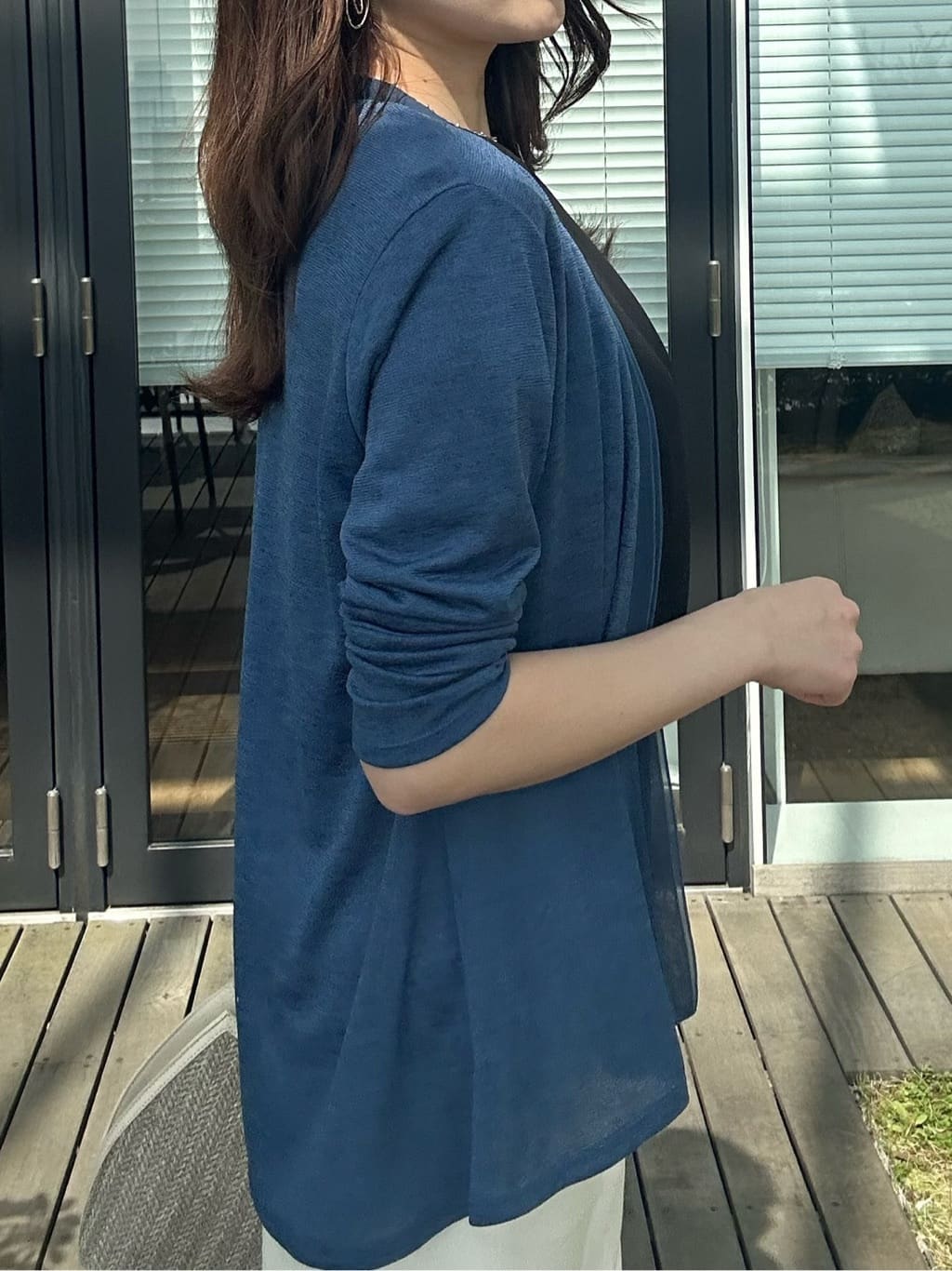 hayaseさんの「COUP DE CHANCE｜【洗える】着流しカーディガン」を使ったコーディネート