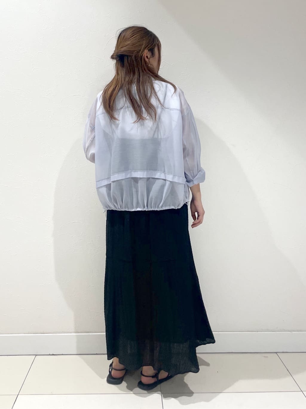 YUUKIさんの「INDIVI｜◆【洗える】きれいめノースリーブトップス」を使ったコーディネート
