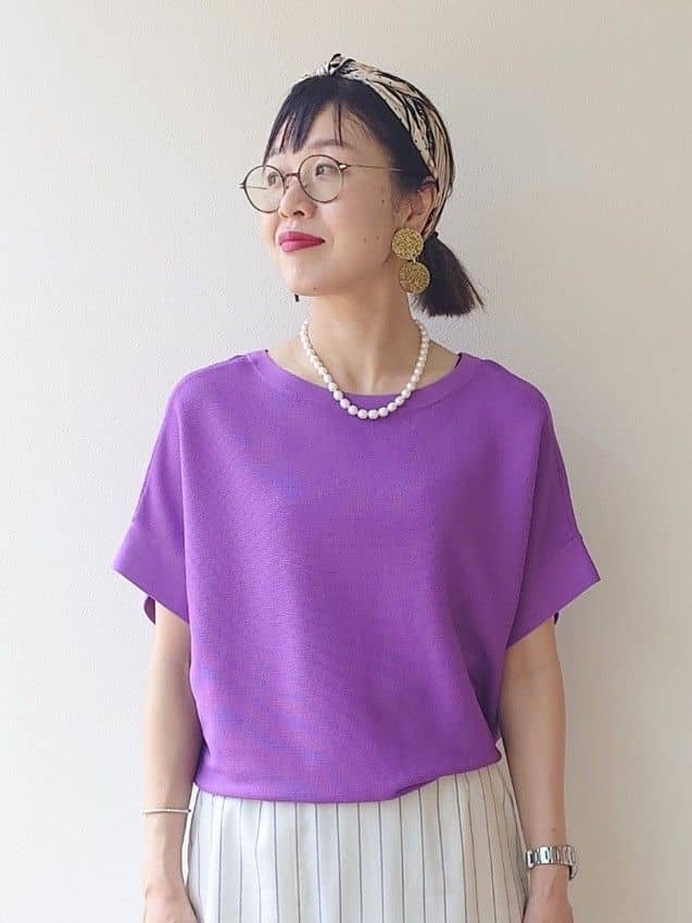 MUTSUKOさんの「UNTITLED｜【セレモニー】淡水パールショートネック」を使ったコーディネート