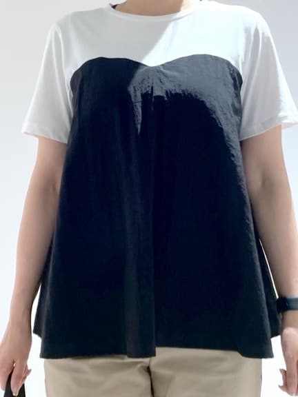 Yukinkoさんの「OPAQUE.CLIP｜麻混ハイストレッチイージースティックパンツ【洗濯機洗い可】」を使ったコーディネート