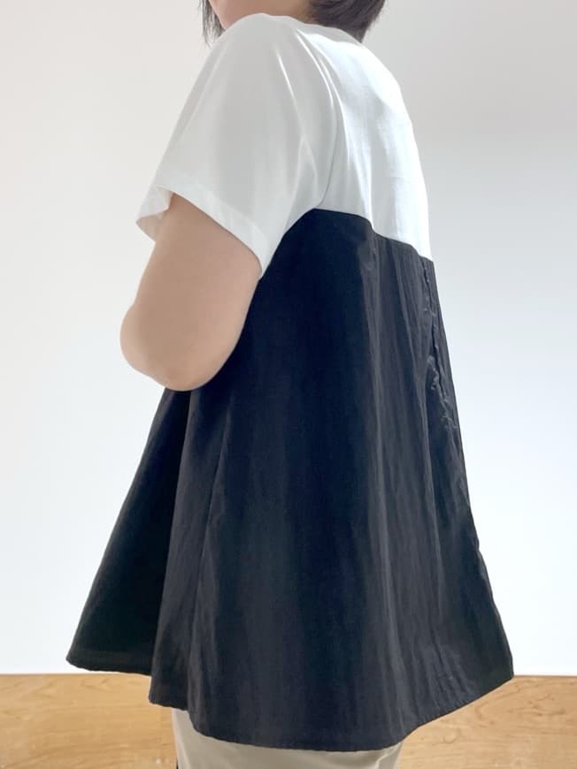 Yukinkoさんの「OPAQUE.CLIP｜麻混ハイストレッチイージースティックパンツ【洗濯機洗い可】」を使ったコーディネート