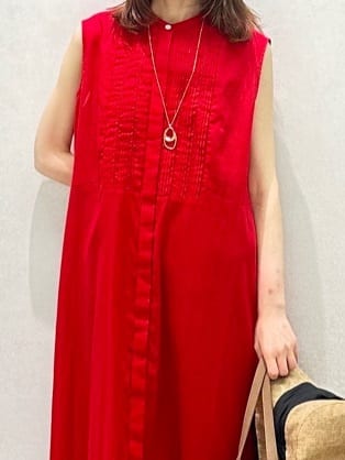 Miwaさんの「UNTITLED｜◆【シアー/前開き/夏ワンピ】コットンピンタックワンピース」を使ったコーディネート