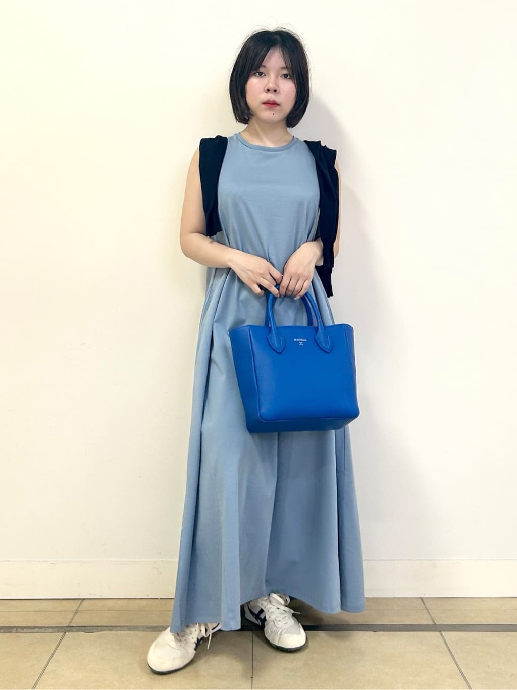 とりみさんの「DRESSTERIOR｜【otonaMUSE5月号掲載/日本製】シュリンクレザーミニトート」を使ったコーディネート