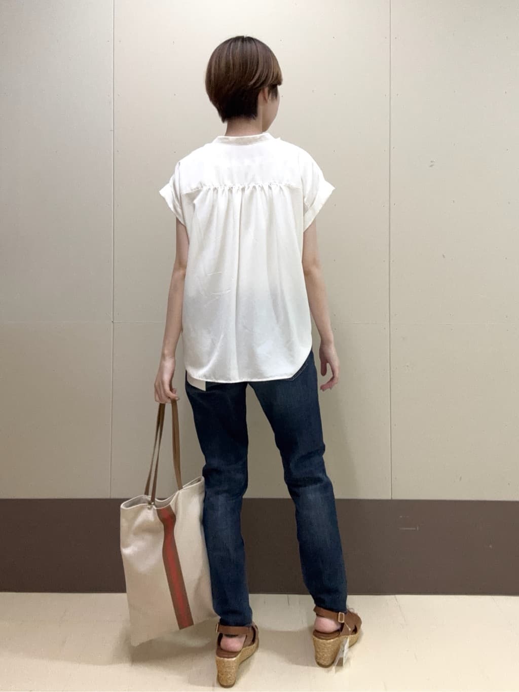 mioさんの「UNTITLED｜【選べる3柄】フラットトートバッグ」を使ったコーディネート