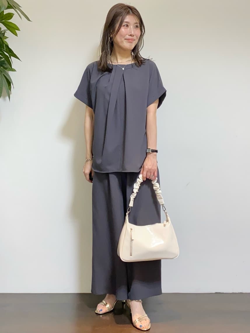 tomoさんの「UNTITLED｜【ステンレス】レイヤードチェーンネックレス」を使ったコーディネート