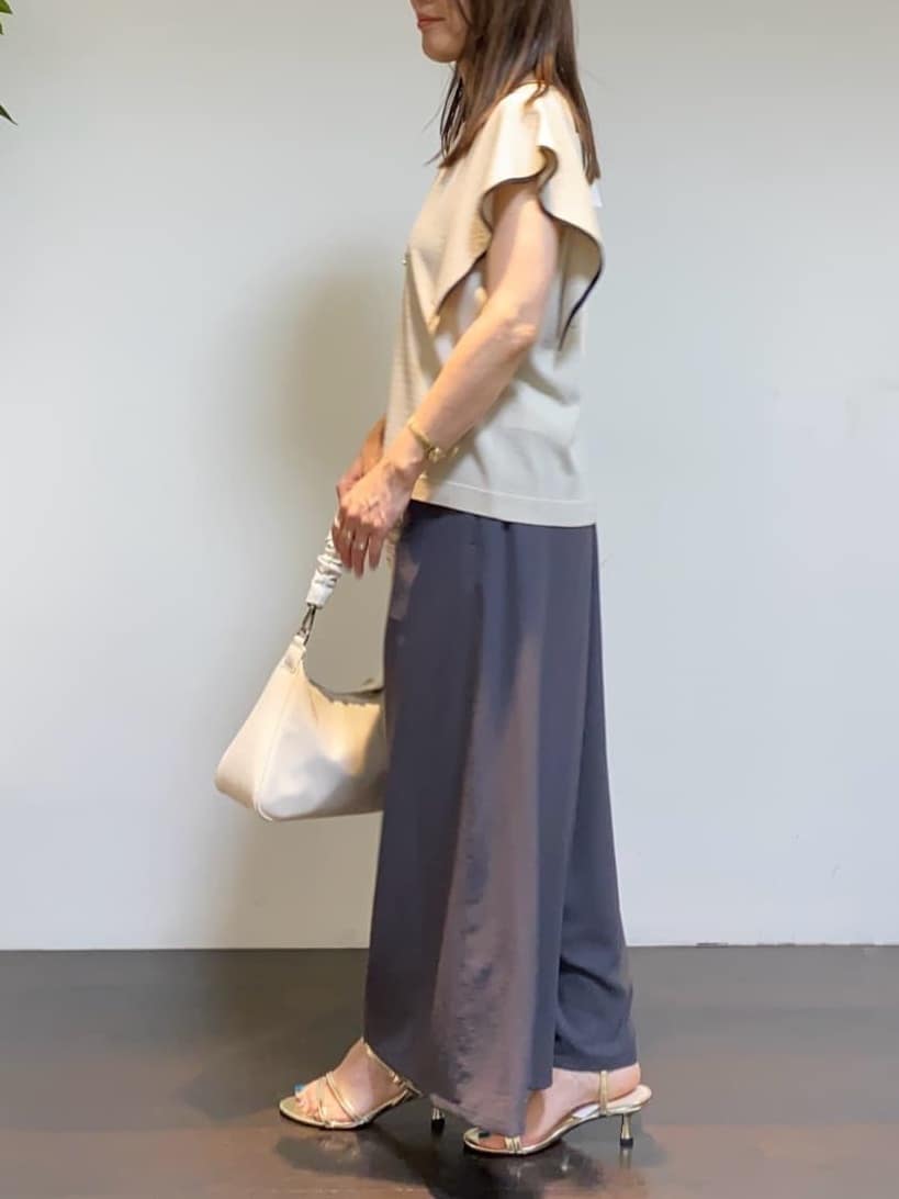 tomoさんの「UNTITLED｜【ステンレス】レイヤードチェーンネックレス」を使ったコーディネート