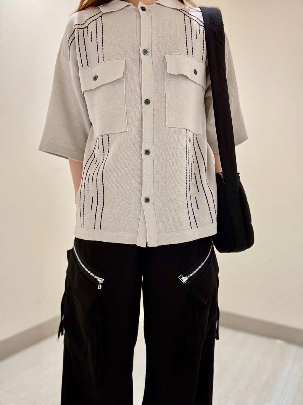 S.A.Oさんの「tk.TAKEO KIKUCHI｜ウェスタンポロカーディガン」を使ったコーディネート