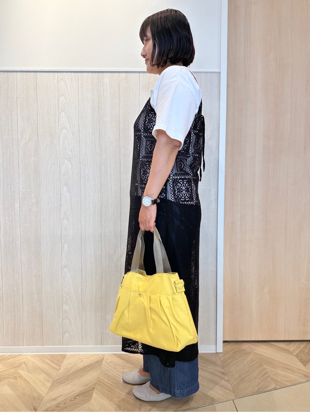 やっちゃんさんの「SHOO･LA･RUE｜【S-LL】レースキャミワンピース」を使ったコーディネート
